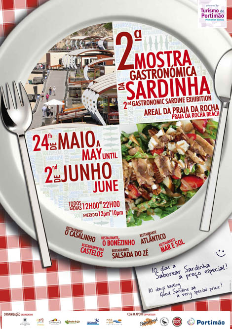 Sua Excelência a “rainha-Sardinha” da Praia da Rocha