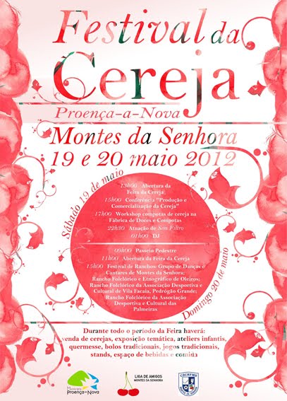 Cerejas “aos molhos”, regalos p’ros olhos…