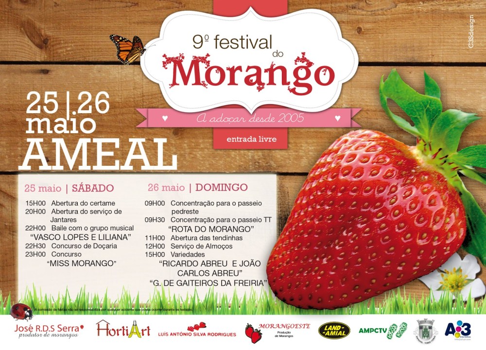 Festival do Morango “solidário” do Ameal