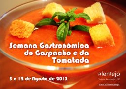 gaspacho …para saborear o alentejo