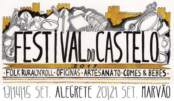 “ritmos, artes, gastronomia” no castelo de Marvão