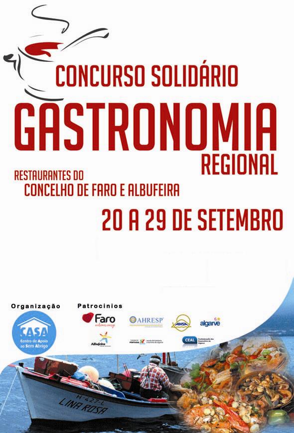 concurso “Solidário” de gastronomia algarvia