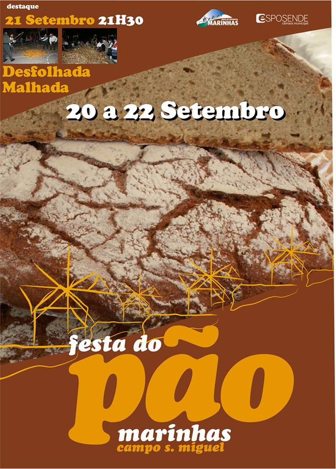 ter, fazer e partilhar “Pão” é uma Festa