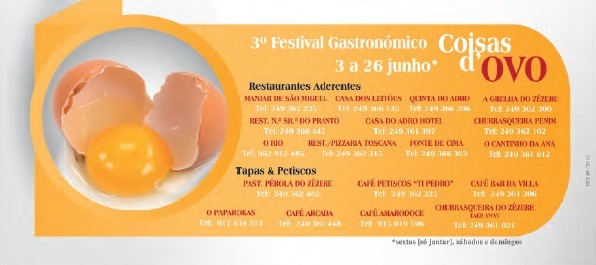 apetecíveis “Coisas d’Ovo” do Zêzere