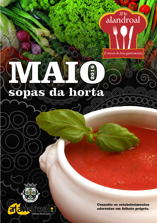 Alandroal à mesa com típicas Sopas