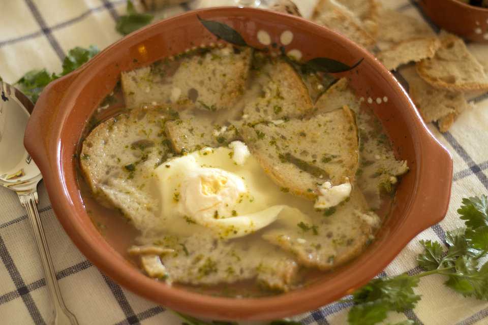 Açorda alentejana… à moda de Sousel