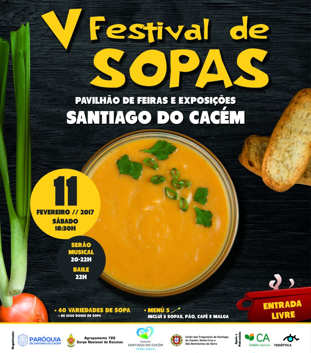 Sopas “aquecem” Santiago Cacém