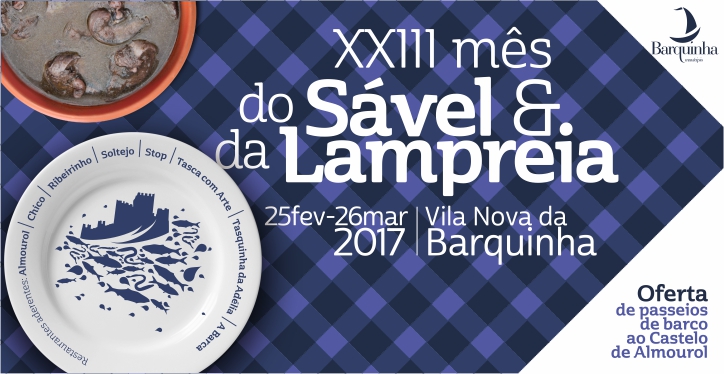 na “barquinha” até ao almoço de lampreia ou sável