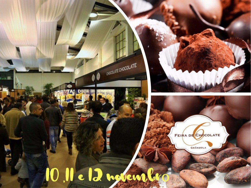 traz um amigo à “Feira do Chocolate”