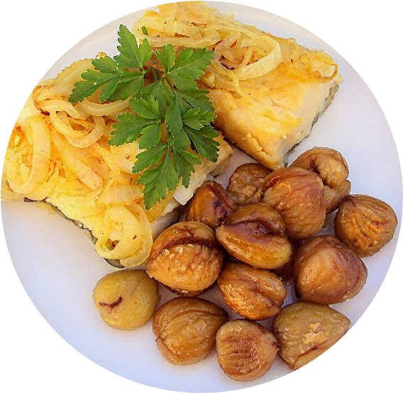 Marvão da cozinha típica c/Castanhas