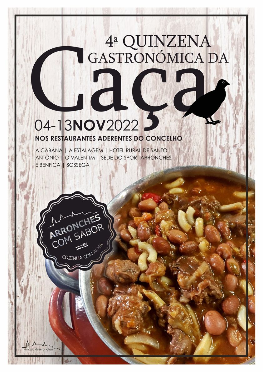 Caçar …no prato, em Arronches