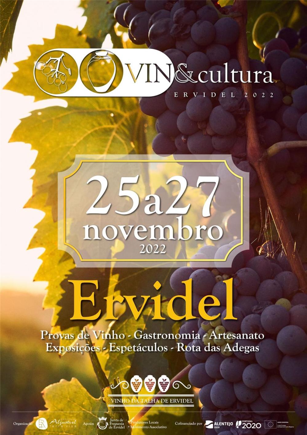 Ervidel celebra o vinho e mostra tradições