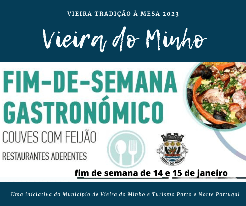 Couves, feijão e algo mais a saborear em Vieira