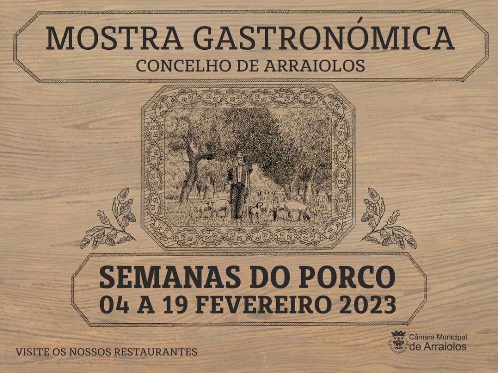 Porco é “rei” à mesa em Arraiolos c/ Fotos