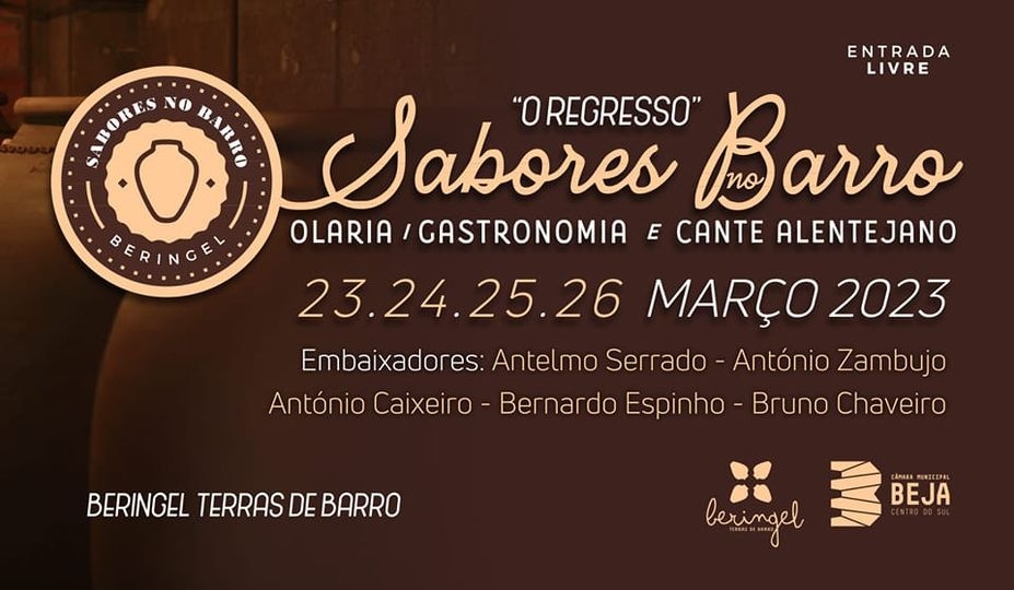 Barro “molda” Sabores de Beringel