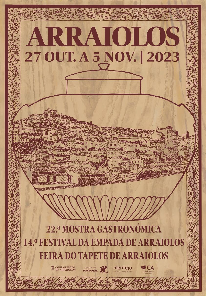 ‘Empada’ e ‘tapete’ no descobrir e desfrutar Arraiolos