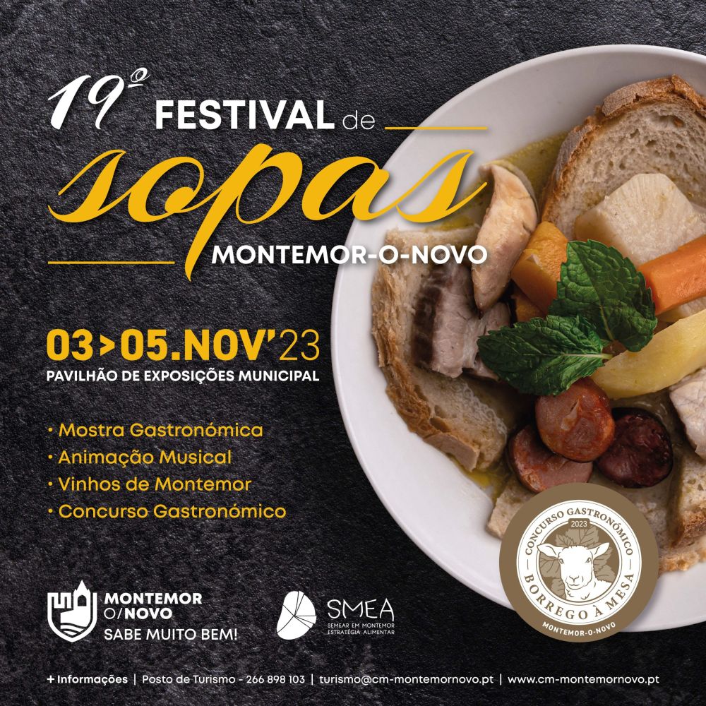 Montemor num festival de Sopas e muito mais…!